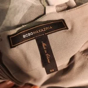 Abito Lungo BCBGMAXAZRIA Monica Ombre - Nero/Bianco - Taglia 2 - Nuovo Senza Etichette - 2